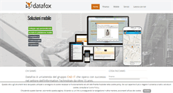 Desktop Screenshot of datafox.it